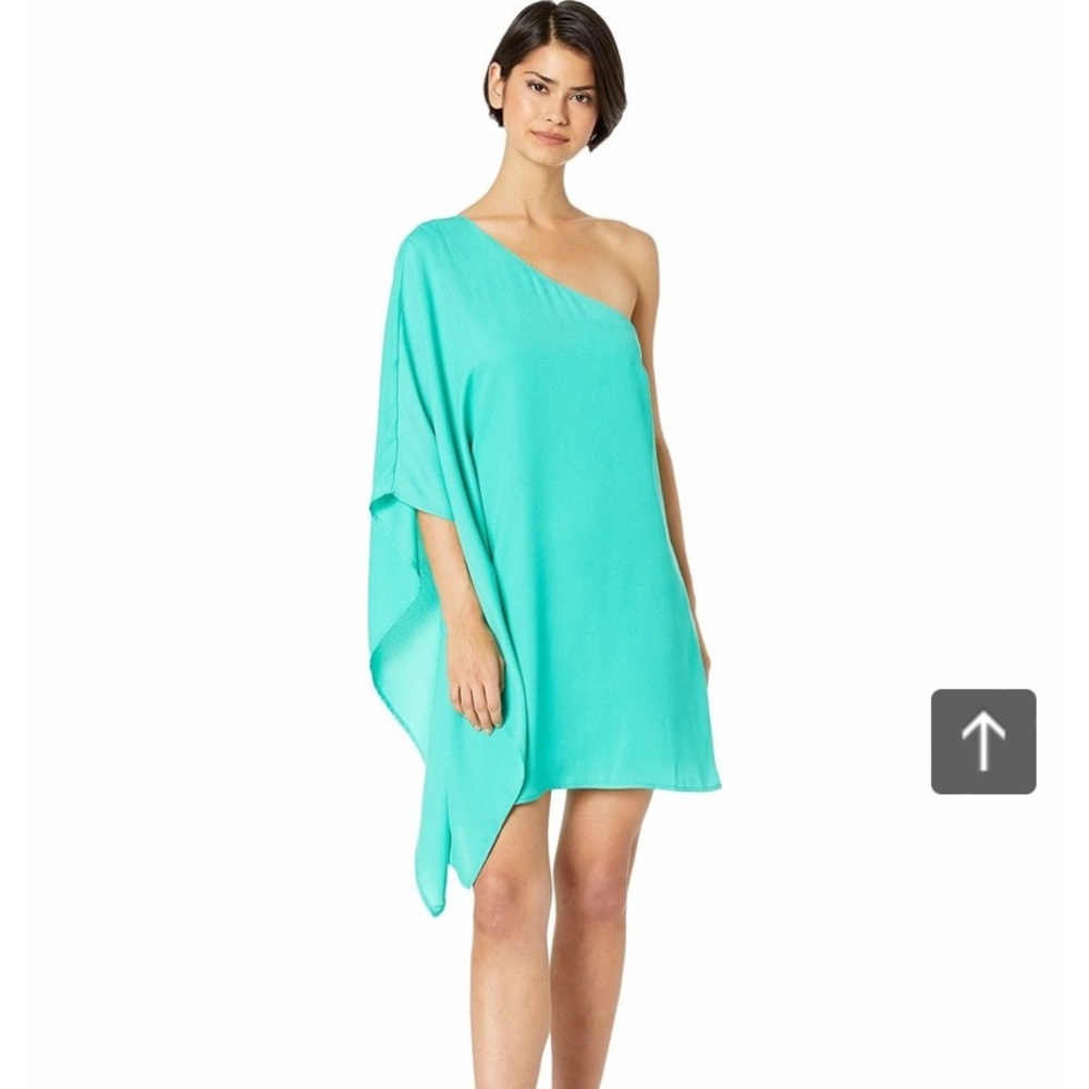 cupcakes and cashmere Womens Deliz Asymetrical One Shoulder Shift Dress NWT S